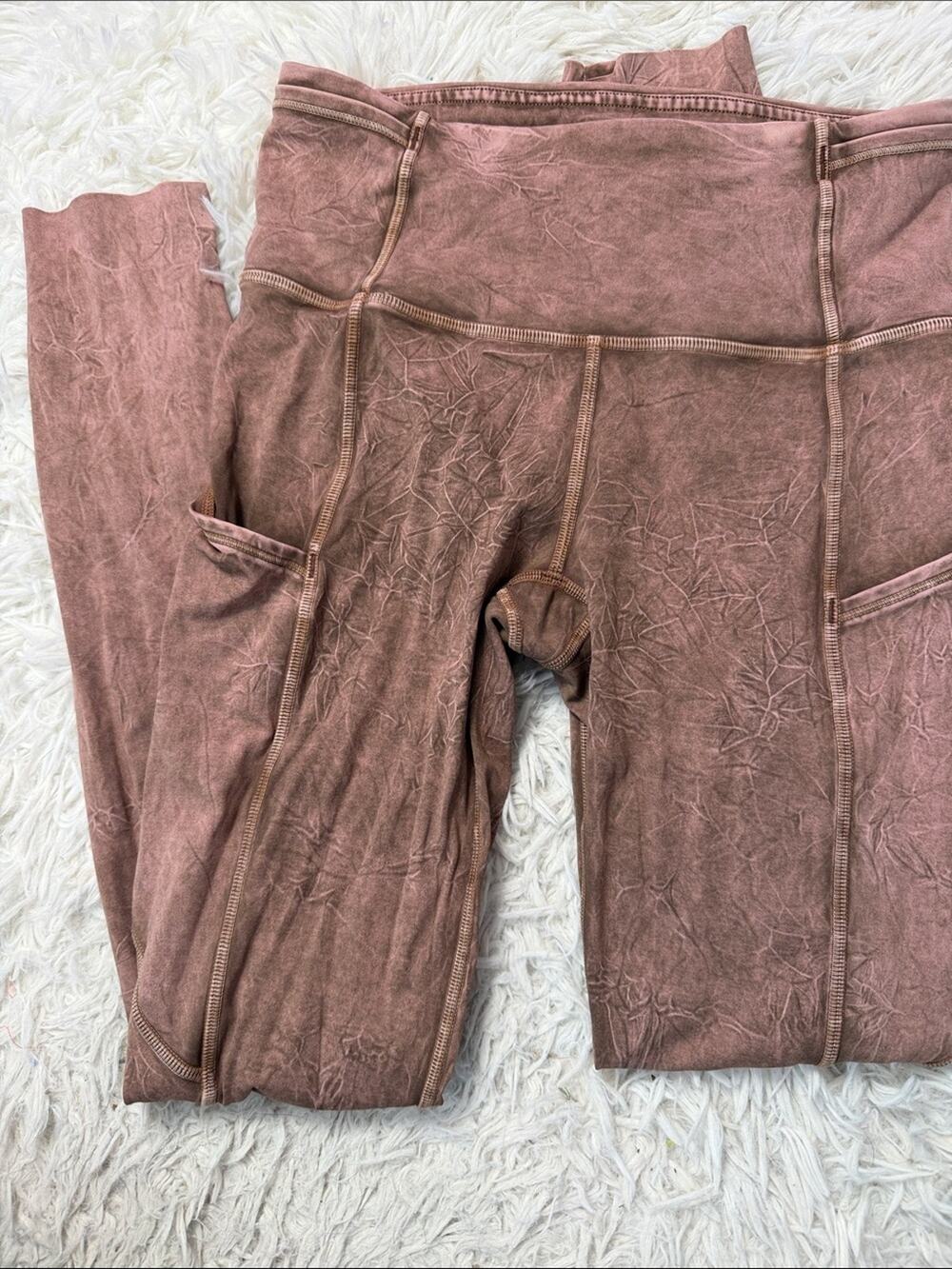 Lululemon Fast and Free High Rise Tight 25" *Ice Dye